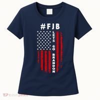 FJB Let's Go Brandon American Flag Women's T-Shirt thumb 0
