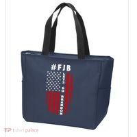 FJB Let's Go Brandon American Flag Tote Bag thumb 3