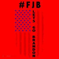 FJB Let's Go Brandon American Flag Santa Hat thumb 1