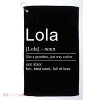 Filipino Lola Grandma Philippines Cool Gift Funny Gift Golf Towel thumb 0