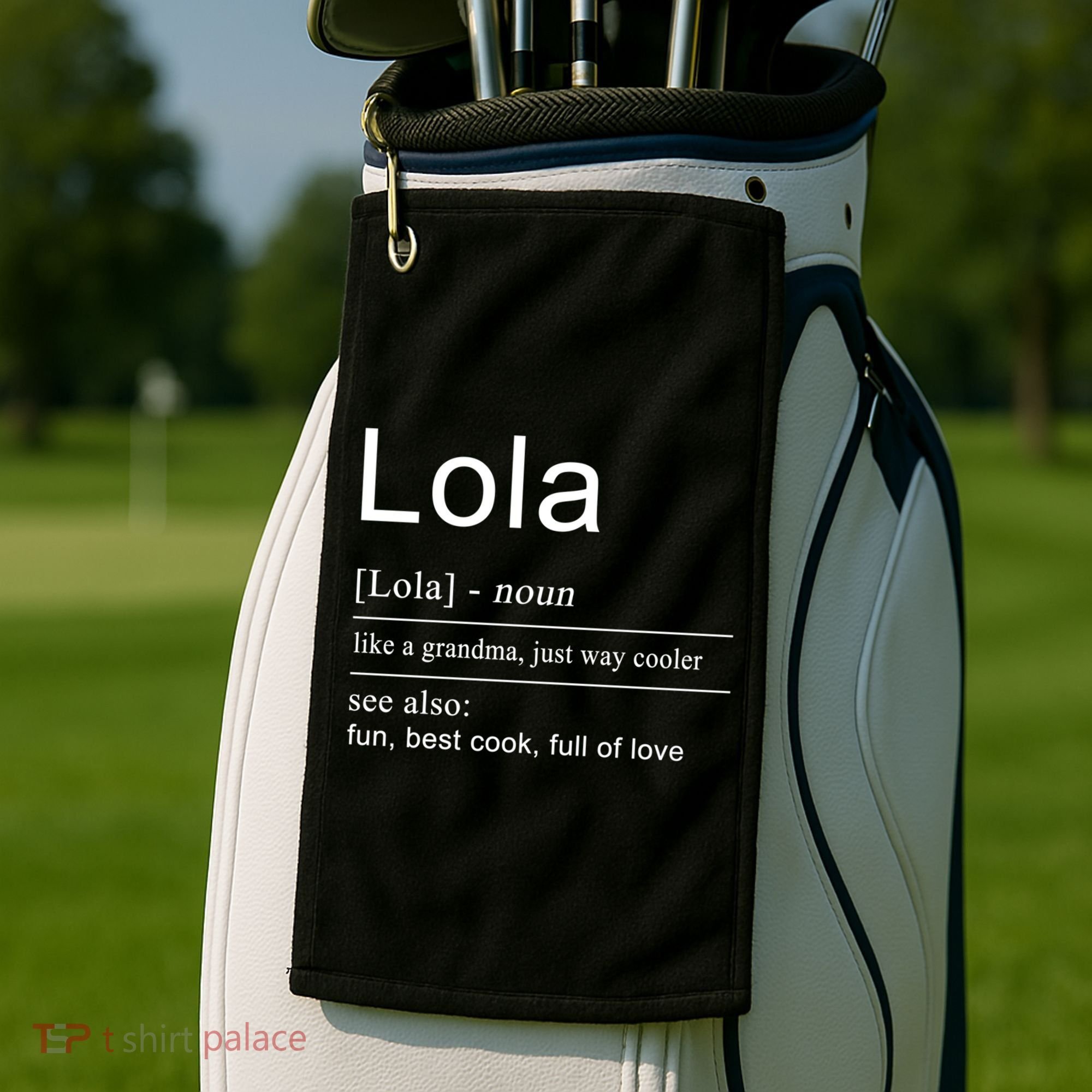 Filipino Lola Grandma Philippines Cool Gift Funny Gift Golf Towel