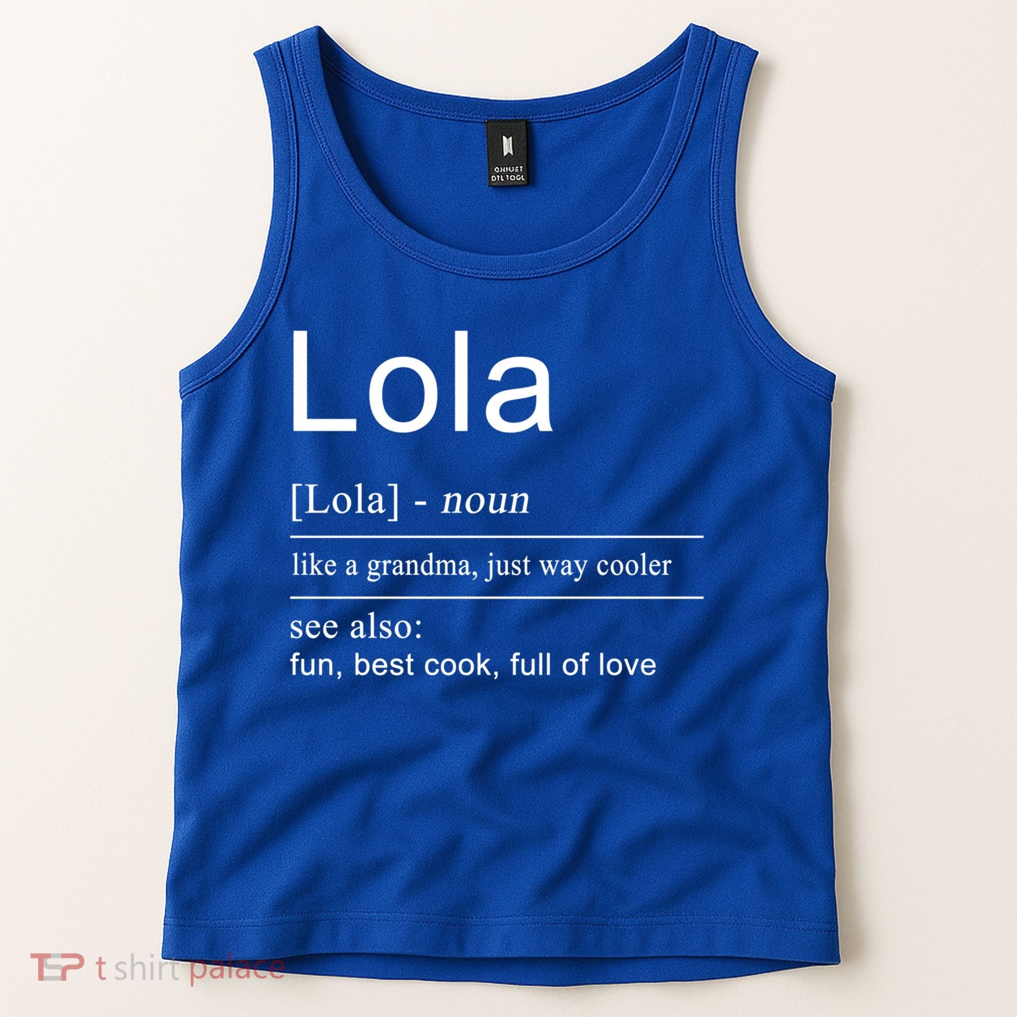 Filipino Lola Grandma Philippines Cool Gift Funny Gift Tank Top