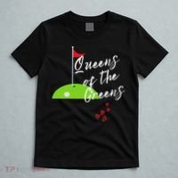Funny Ladies Golf Greens Women Queens Love Golfing Leagues T-Shirt thumb 5