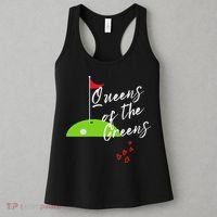 Funny Ladies Golf Greens Women Queens Love Golfing Leagues Women's Tank Top thumb 3