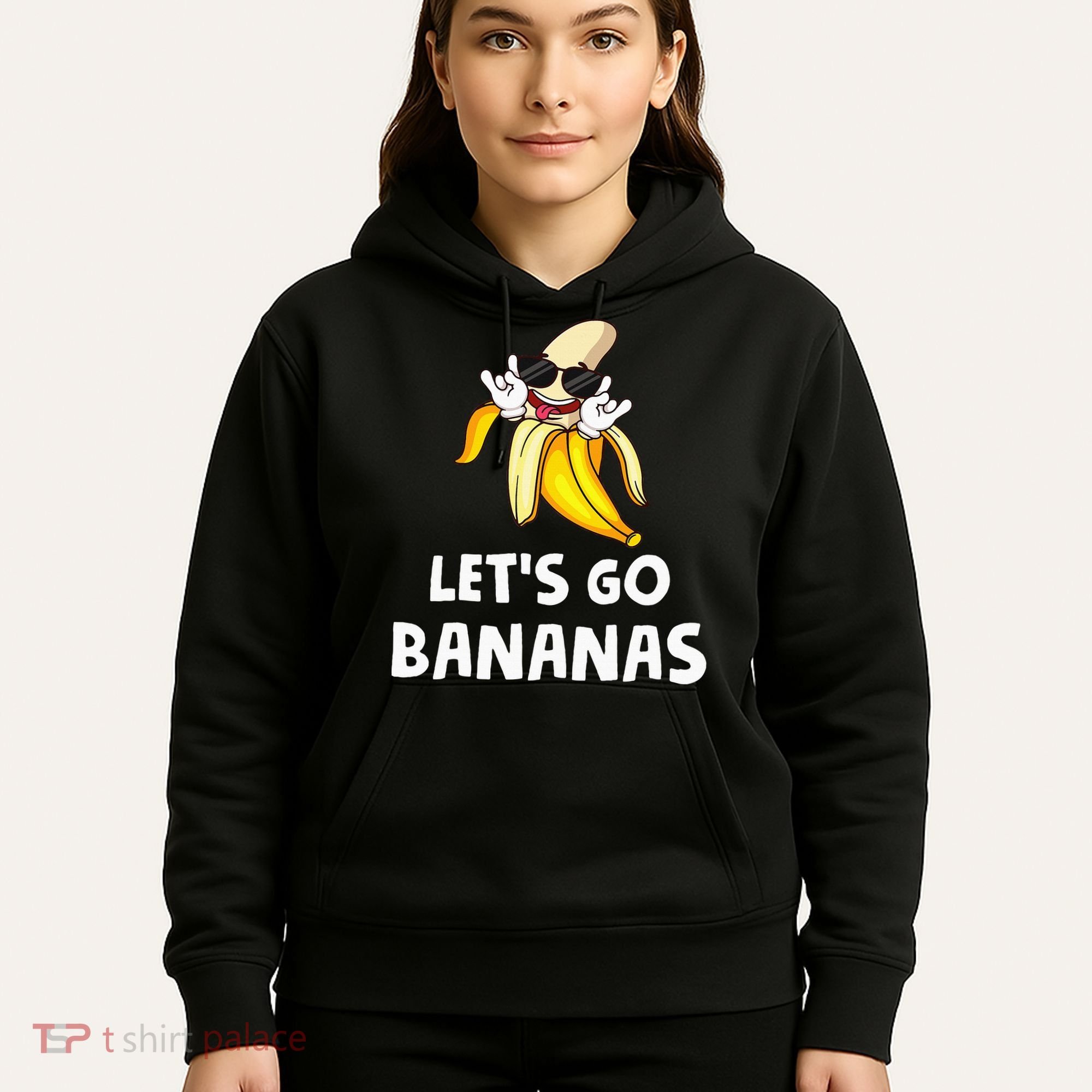 Fruit LetS Go Bananas Banana Hoodie