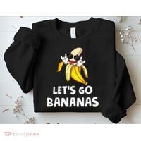 Fruit LetS Go Bananas Banana Sweatshirt thumb 2