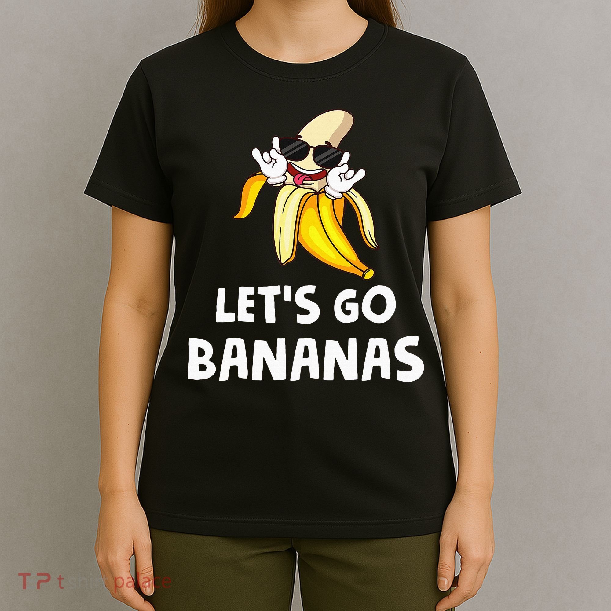 Fruit LetS Go Bananas Banana T-Shirt