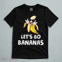 Fruit LetS Go Bananas Banana T-Shirt thumb 5