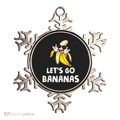 Fruit LetS Go Bananas Banana Ornament
