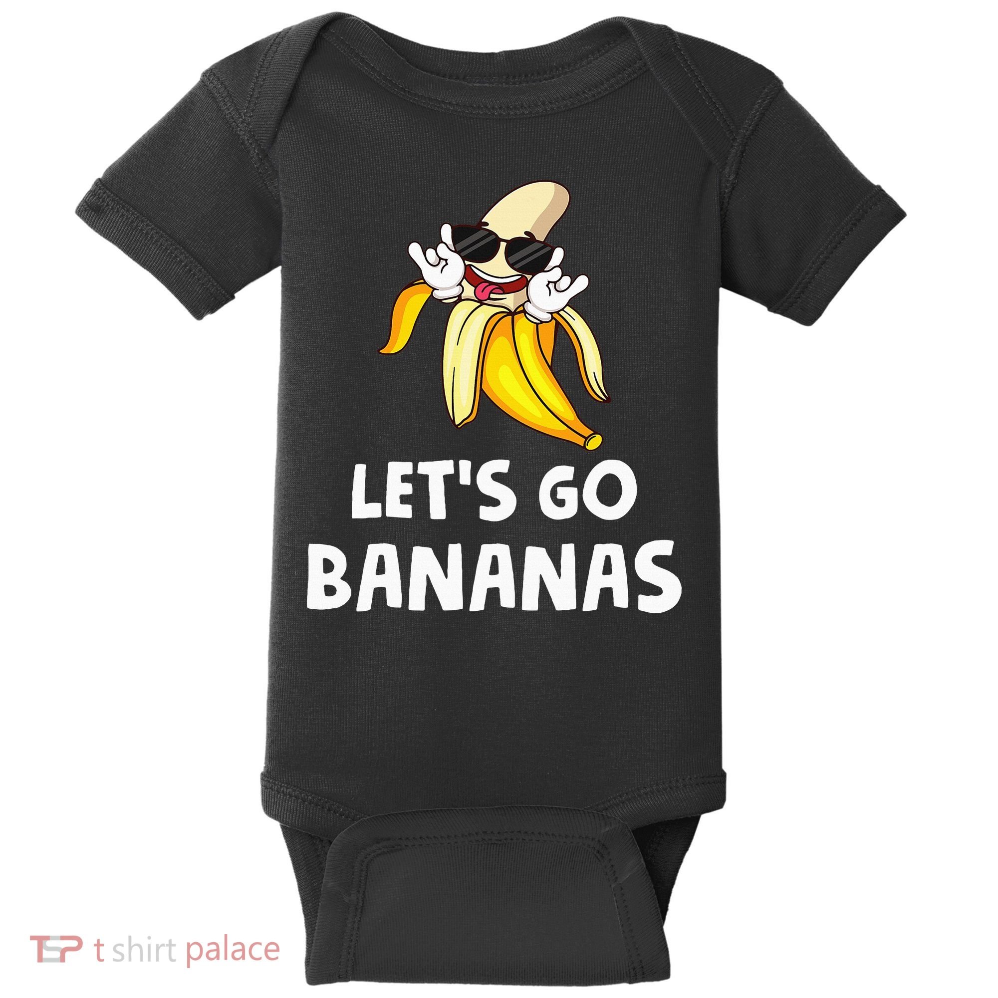 Fruit LetS Go Bananas Banana Baby Bodysuit