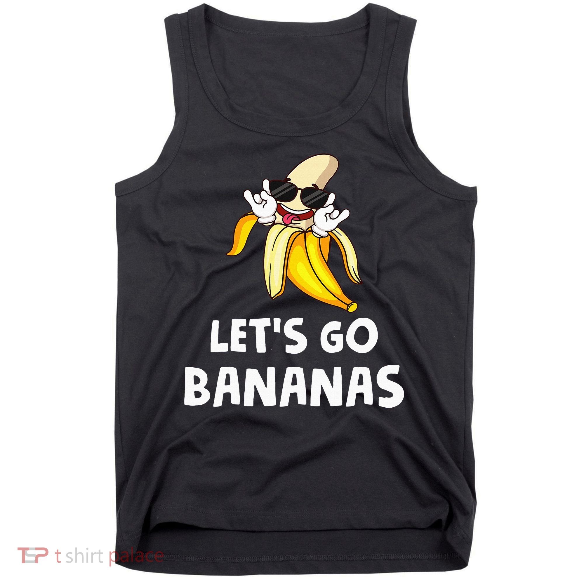 Fruit LetS Go Bananas Banana Tank Top