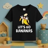 Fruit LetS Go Bananas Banana Toddler T-Shirt thumb 3