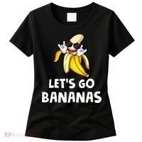 Fruit LetS Go Bananas Banana Women's T-Shirt thumb 0