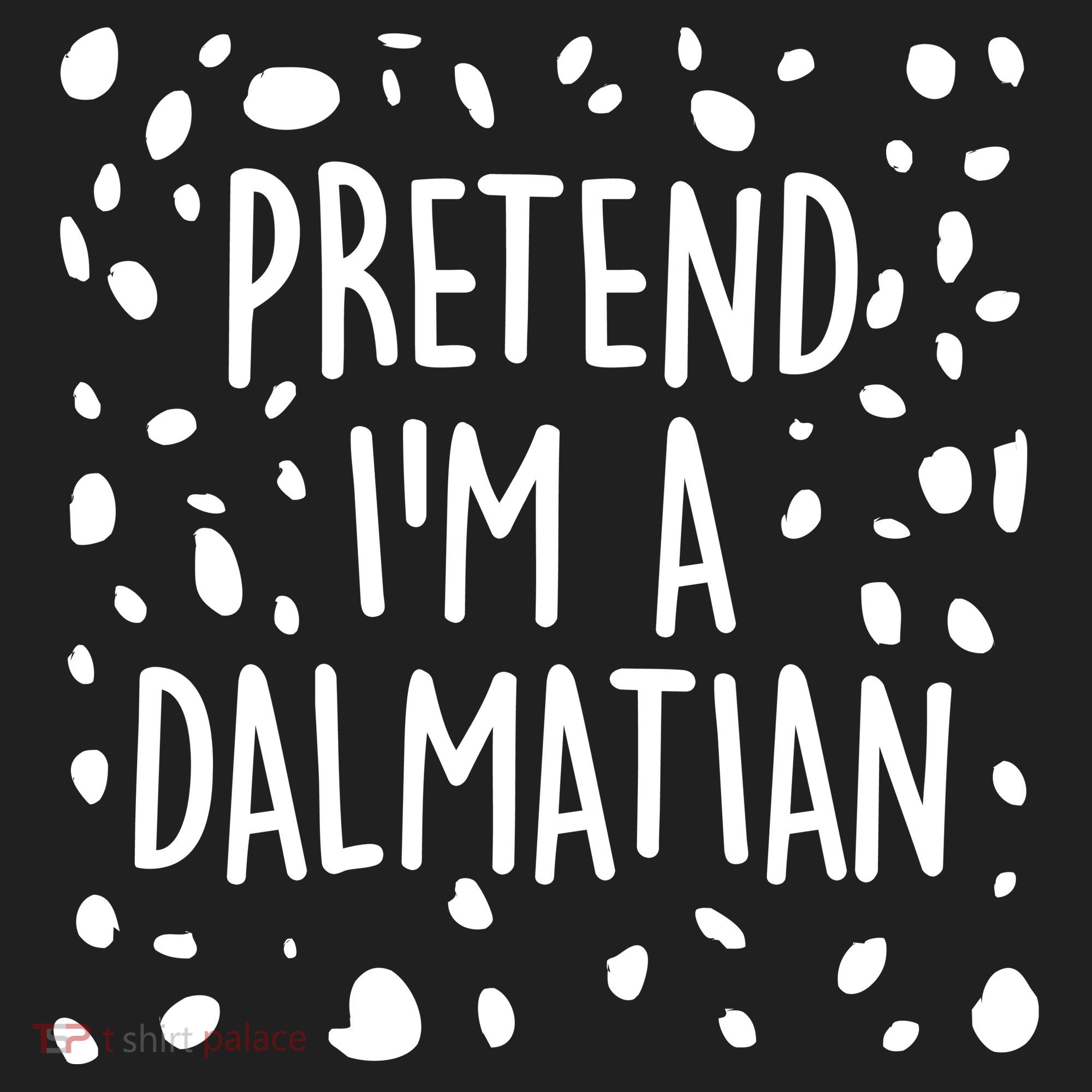 Funny Lazy Halloween Costume Pretend I'm A Dalmatian Women's Sweatshirt