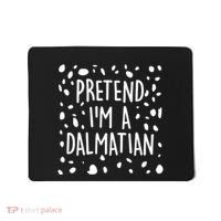 Funny Lazy Halloween Costume Pretend I'm A Dalmatian Mousepad thumb 0