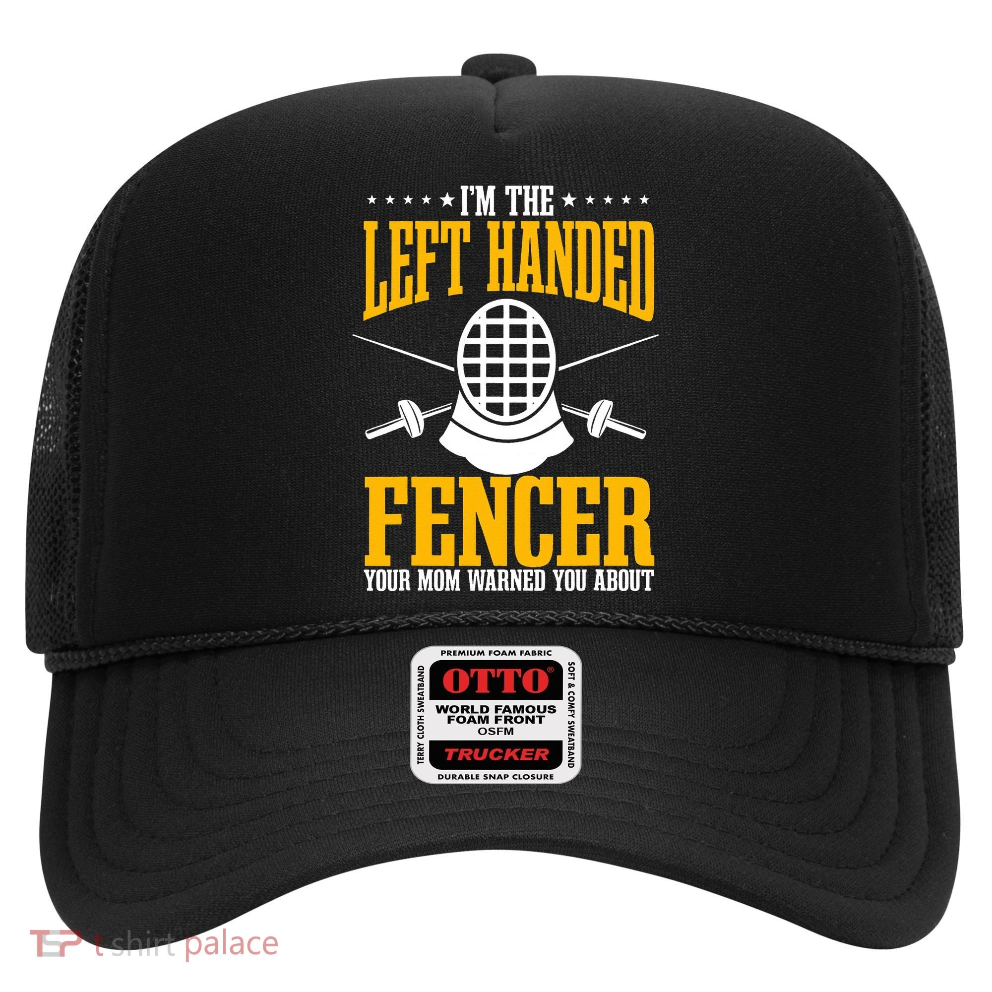 Fencing Left Handed Fencer Sport Fence Foil Epee Sabre Hat