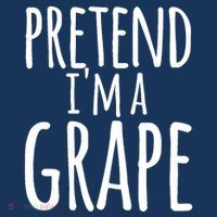 Funny Lazy Halloween Tee PRETEND I'M A GRAPE Costume Women's Hoodie thumb 2