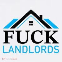 Fuck Landlords Housing Crisis Funny Social Justice Activism Women's Tank Top thumb 5