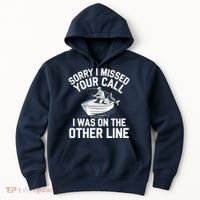 Fishing Lover Humor Novelty Funny Fisherman Hoodie thumb 0