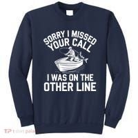 Fishing Lover Humor Novelty Funny Fisherman Sweatshirt thumb 0