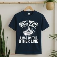 Fishing Lover Humor Novelty Funny Fisherman T-Shirt thumb 2