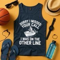 Fishing Lover Humor Novelty Funny Fisherman Tank Top thumb 4