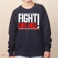 Fight Like Hell Louder With Crowder Women's Sweatshirt thumb 0