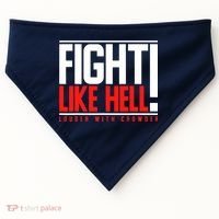 Fight Like Hell Louder With Crowder USA-Made Doggie Bandana thumb 0