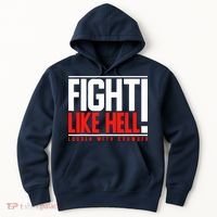 Fight Like Hell Louder With Crowder Hoodie thumb 0