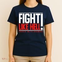 Fight Like Hell Louder With Crowder T-Shirt thumb 4