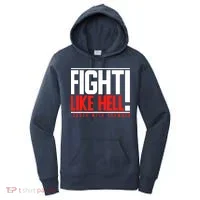 Fight Like Hell Louder With Crowder Women's Hoodie thumb 0