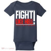 Fight Like Hell Louder With Crowder Baby Bodysuit thumb 0