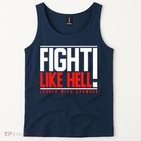 Fight Like Hell Louder With Crowder Tank Top thumb 2