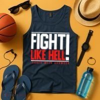 Fight Like Hell Louder With Crowder Tank Top thumb 4