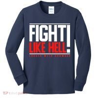 Fight Like Hell Louder With Crowder Kids Long Sleeve Shirt thumb 0