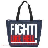 Fight Like Hell Louder With Crowder Tote Bag thumb 0