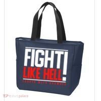 Fight Like Hell Louder With Crowder Tote Bag thumb 3