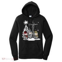 Faith Love Hope Cross Winter Snowman Women's Hoodie thumb 0