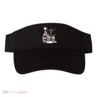Faith Love Hope Cross Winter Snowman Visor thumb 0