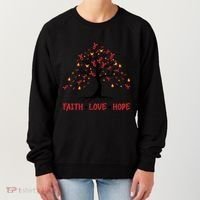 Faith Love Hope World Aids Day Cool Gift Women's Sweatshirt thumb 0