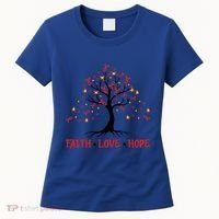 Faith Love Hope World Aids Day Cool Gift Women's T-Shirt thumb 0