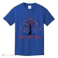 Faith Love Hope World Aids Day Cool Gift Kids T-Shirt thumb 0