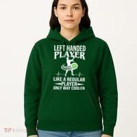 Funny Left Handed Player Like A Regular Player Only Cooler Pickle Paddle Ball Hoodie thumb 5