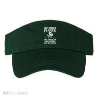 Funny Left Handed Player Like A Regular Player Only Cooler Pickle Paddle Ball Visor thumb 0