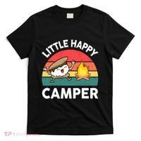 Funny Little Happy Camper Boy Girl Smore Camping T-Shirt thumb 0