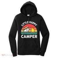 Funny Little Happy Camper Boy Girl Smore Camping Women's Hoodie thumb 0