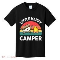 Funny Little Happy Camper Boy Girl Smore Camping Kids T-Shirt thumb 0