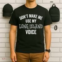 Funny Long Island New York Accent Nyc Hamptons T-Shirt thumb 6