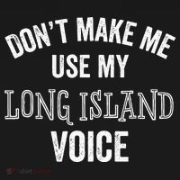 Funny Long Island New York Accent Nyc Hamptons Women's Hoodie thumb 2