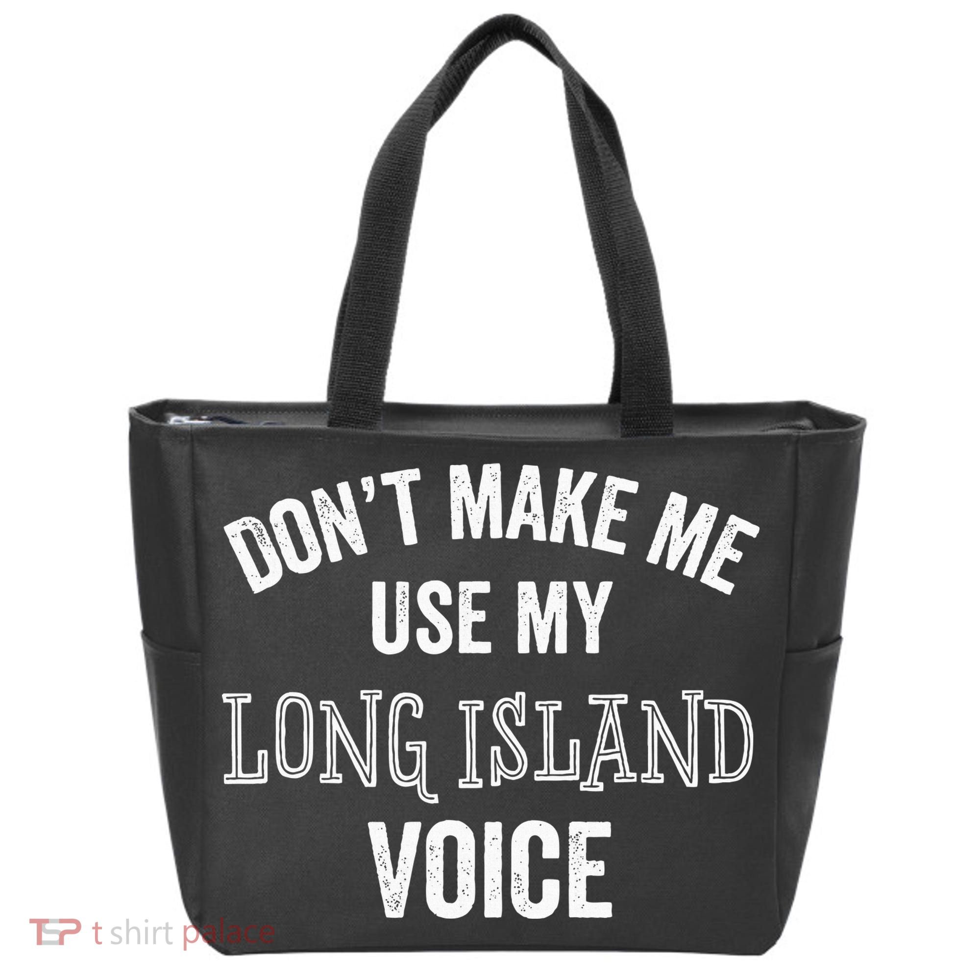 Funny Long Island New York Accent Nyc Hamptons Tote Bag